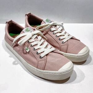 Cariuma OCA Low Rose Canvas Unisex Sneakers Shoes Men size 10.5 Women 12 US LN